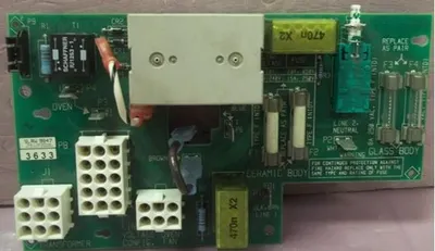QTY. 1. HEWLETT PACKARD AC BOARD DIV 43 REV.B G153...