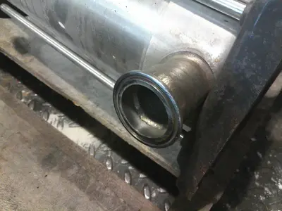 SPC9351  Pump Grundfos vertical centrifugal pump model C 4-100, 5 hp, Stainless Steel Contact Parts