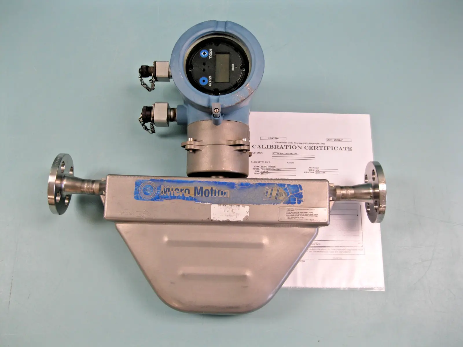 USED Micro Motion R050S113NCAAEZZZZ