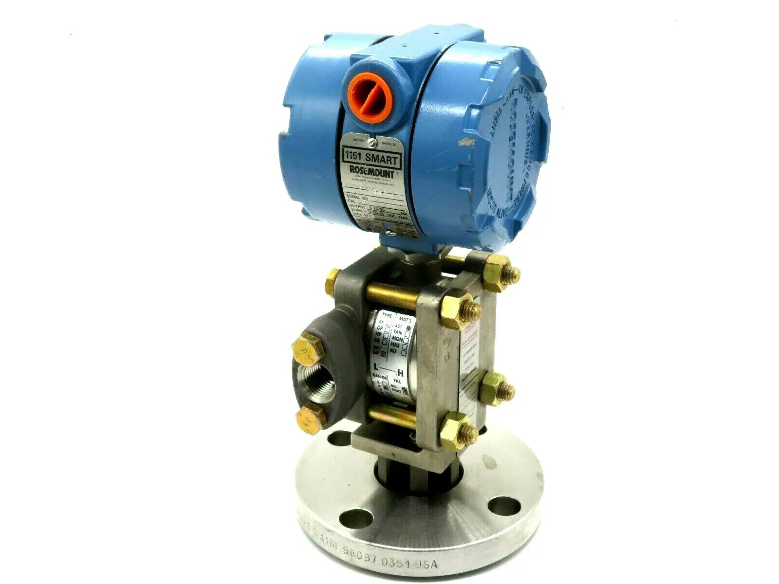 NEW ROSEMOUNT 1151LT4SG0X22D PRESSURE TRANSMITTER