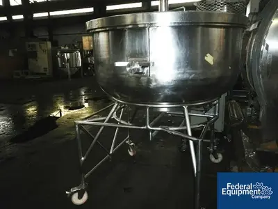 USED Collette 1,200 Liter Collette High Shear Mixing Bowl for Gral1200