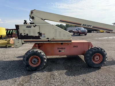 Used JLG 40H ROUGH TERRIAN BOOM LIFT Telescopic Boom Lifts Michigan US | Miedema Asset Management Group #1442666