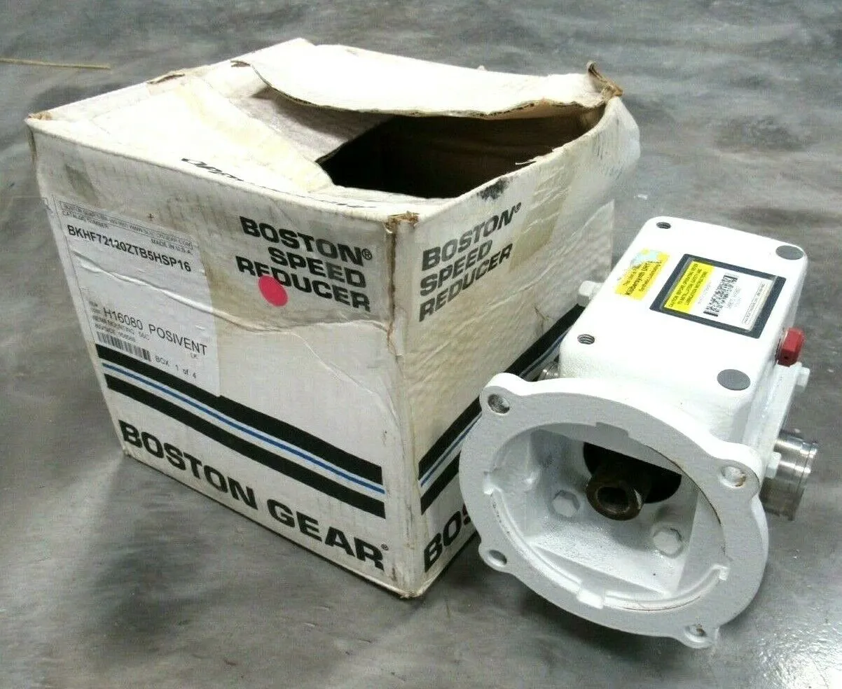 NEW BOSTON GEAR BKHF72120ZTB5HSP16 GEAR REDUCER 30:1