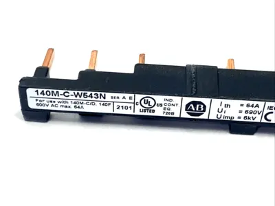 New | in-Stock Allen Bradley 140M-C-W543N Bus Bars & Plugs Michigan US | Maverick Industrial Sales #1473927