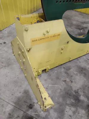 11,600 LBS RIMCO MODEL #R5-2450 ROTATOR POWERED I-BEAM ROLLOVER / ROTATOR MACHINE: STOCK #23597