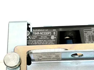 Used Allen Bradley 194R-NC030P3, 194RF-NC030* Relays & Switches Michigan US | Maverick Industrial Sales #1419187
