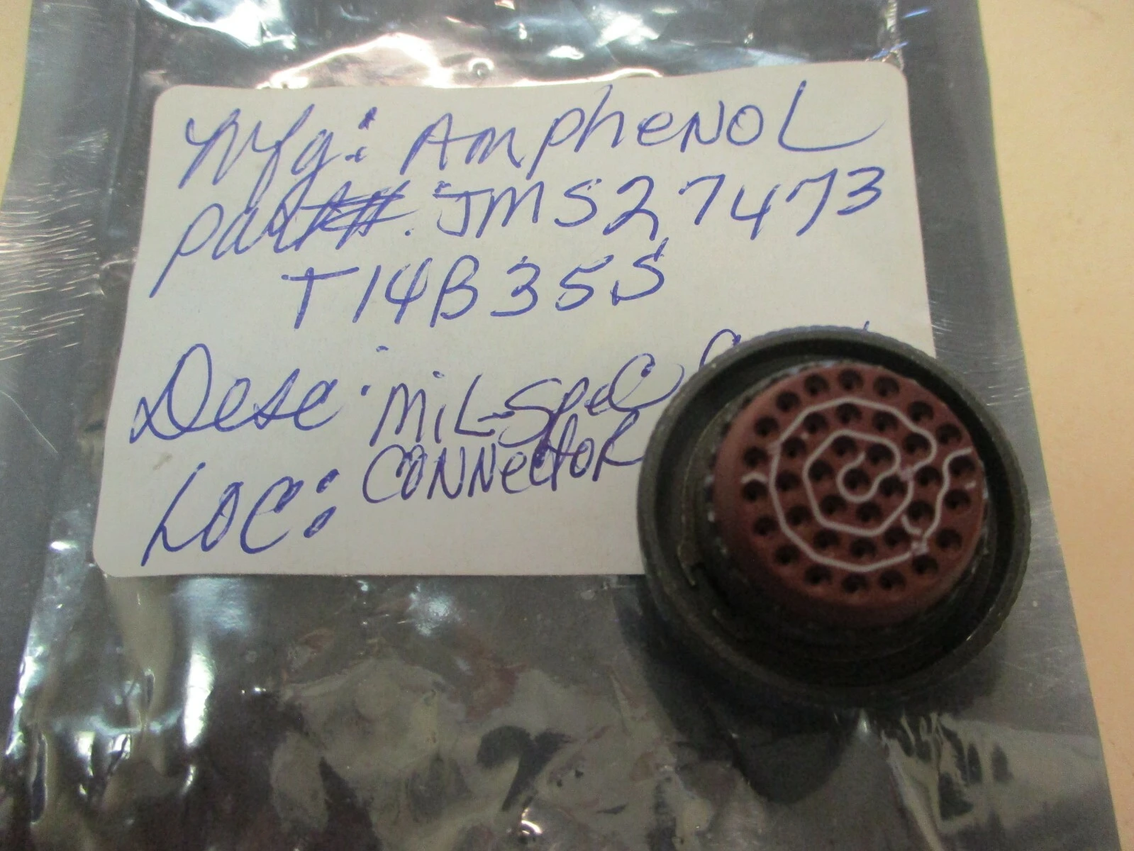 NEW Amphenol JMS27473T14B35S