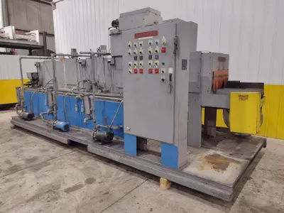#21982, 20" W X 8" H MANOR MODEL #JS-552M-B20 STAINLESS STEEL BELT CONVEYOR WASHER: STOCK #21982