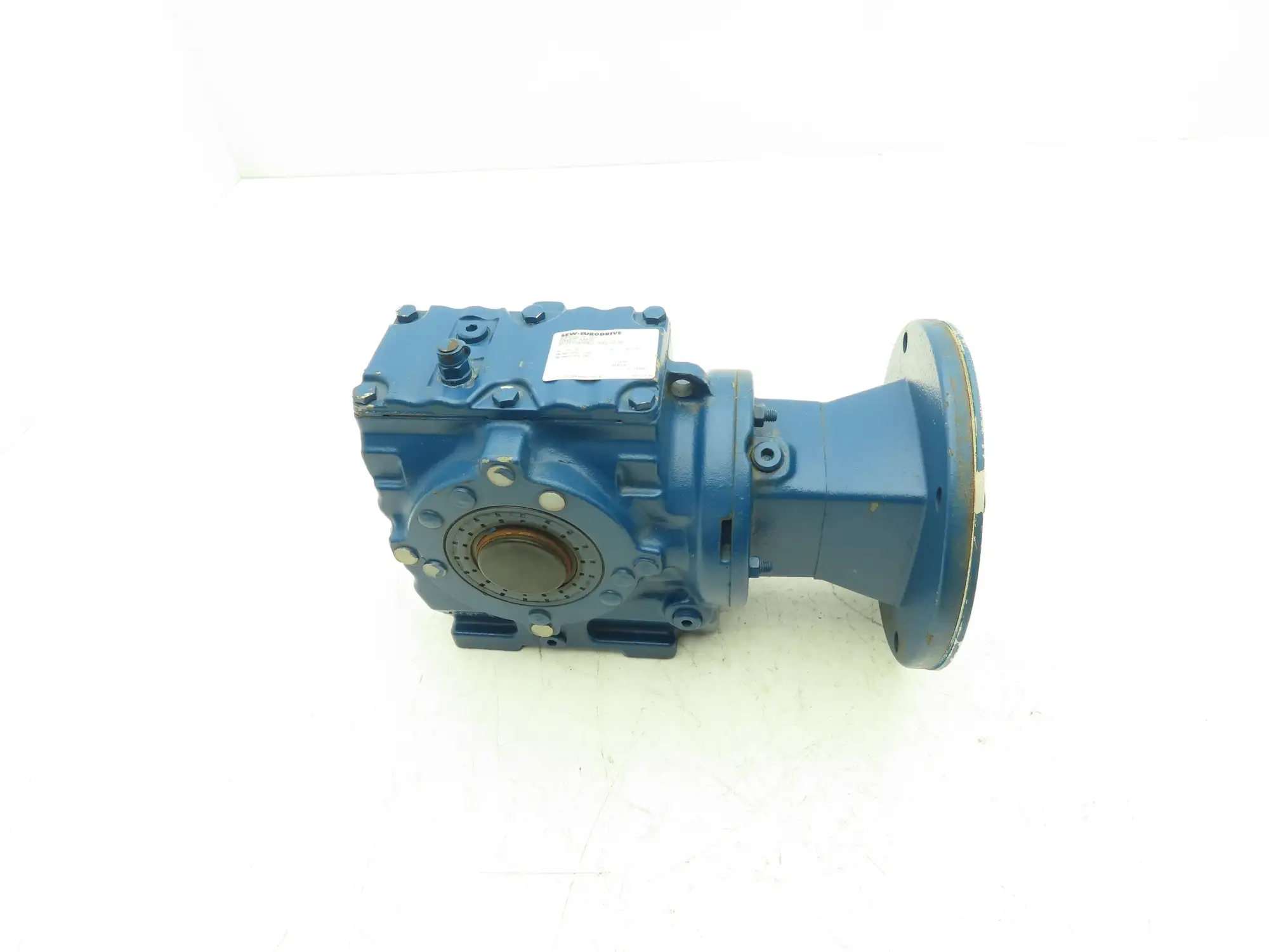 Sew Eurodrive SA47/T AM56 Helical Inline Gear Drive 54.5:1 Reducer Hollow Shaft
