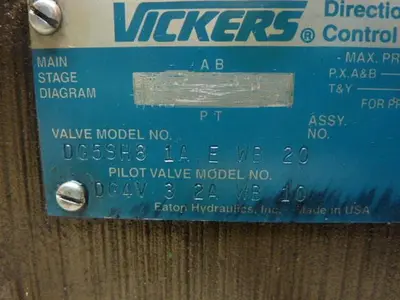 USED VICKERS DG5SH81AEWB20