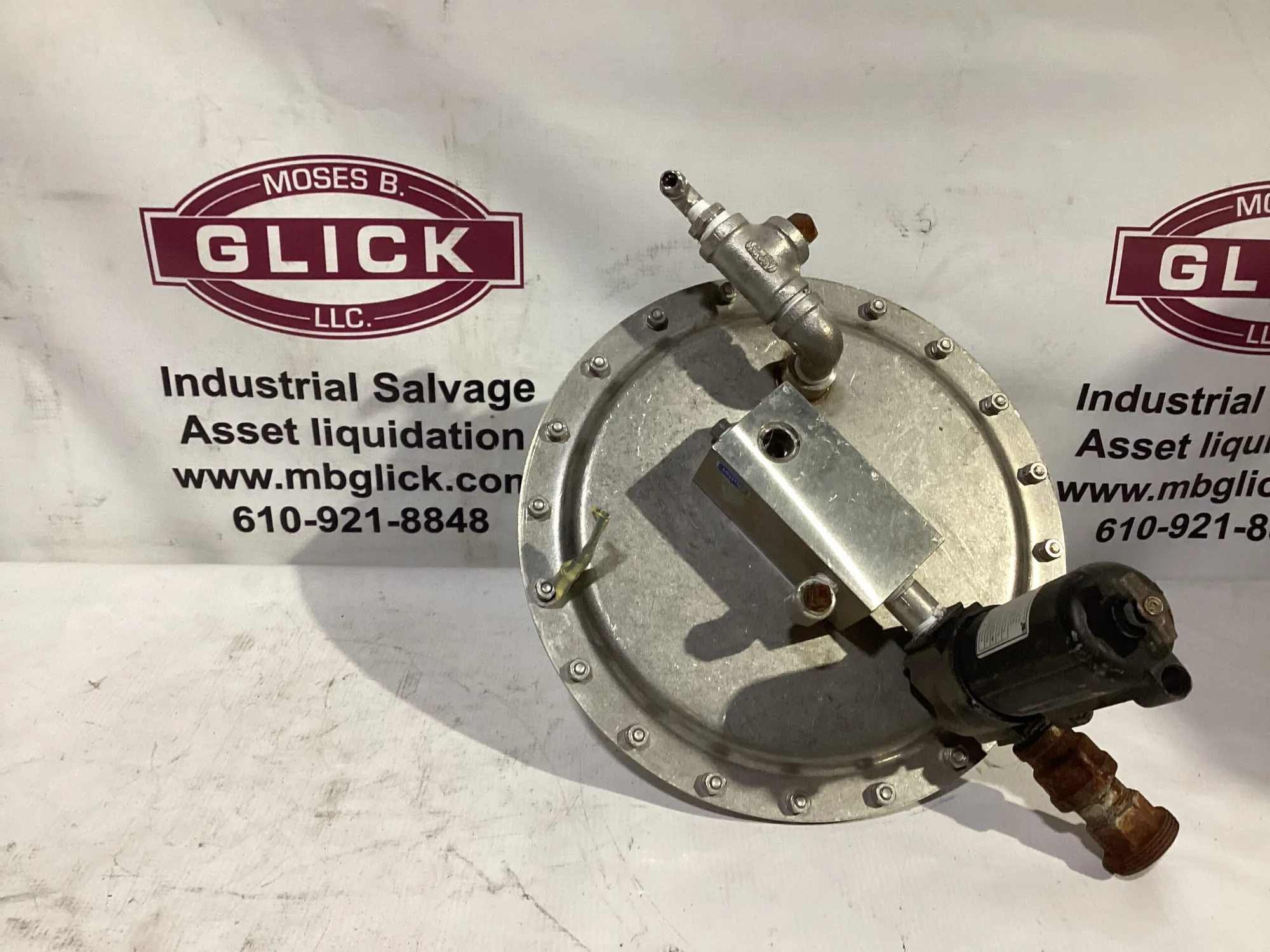 Fisher Controls 95JR 1/2” Stainless Tank Blanketing Valve 0-200PSIG