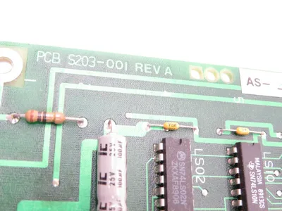 USED GOULD MODICON AS-203P-000 I/O CONTROL BOARD AS203P000 ASSY S203 REV C10