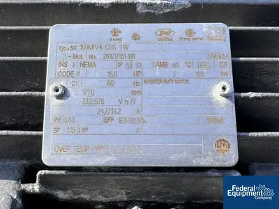 USED Waukesha Wauskesha Rotary Lobe Pump, Model U130