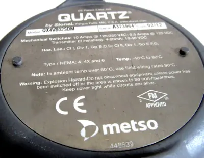 NEW STONEL QUARTZ QX4VB02SDM LIMIT SWITCH 125/250 VAC