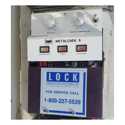 USED LOCK INTERNATIONAL INC. METALCHEK 9