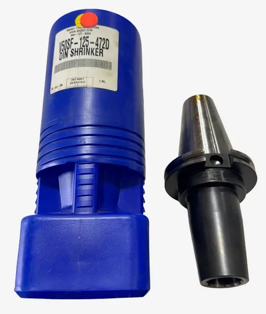 Briney CAT50 Shrink Fit Tool Holder, 1-1/4" Hole, 4.724" Protruding Length USA