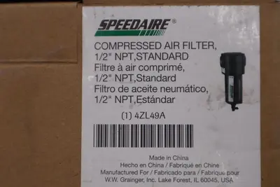 NEW IN BOX SPEEDAIR 4ZL49A 250PSI 175'F NSMP STOCK H1585