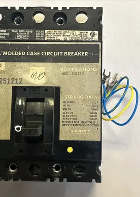 Used SQUARE D FAL360251212 Miscellaneous Equipment (Electrical & Power) | Surplus Asset Holdings #1204093