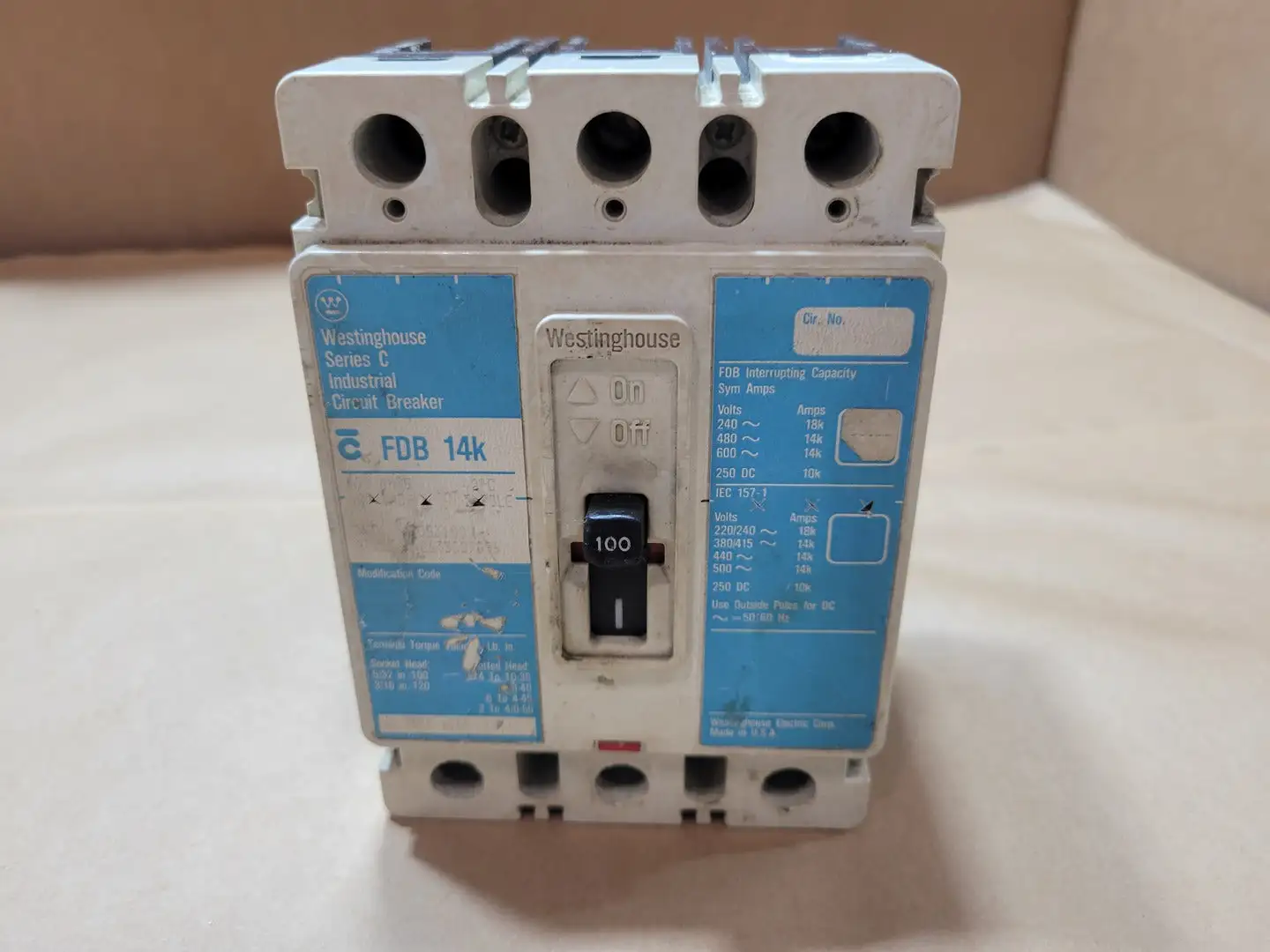 New | in-Stock WESTINGHOUSE FDB3100 Switchgears British Columbia CA | Lenmark #1437973