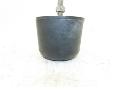 Bridge Crane Rubber Bumper 4x3" Buffer Stop M12-1.75 Thread