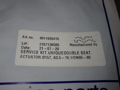 New | in-Stock ALFA LAVAL 9611926415 Miscellaneous MRO | HGR 24 #749658