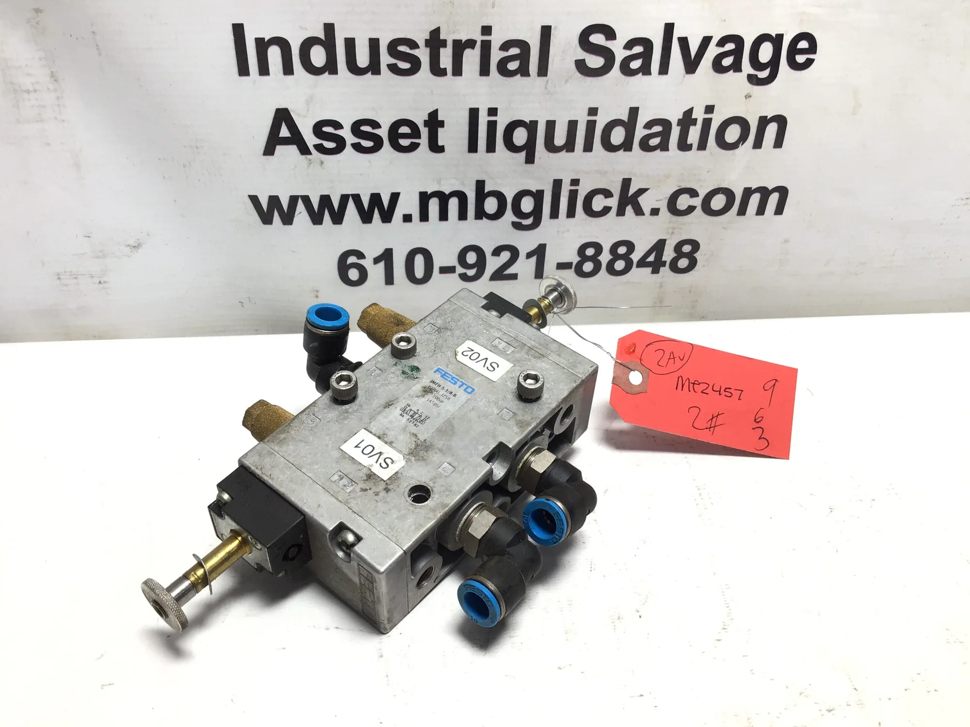 Festo JMFH-5-3/8-B 19700 Solenoid Valve