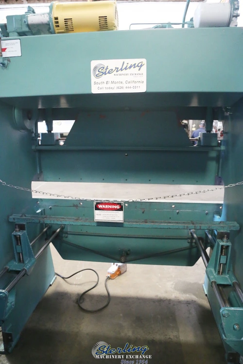 Used WYSONG H-3572 Press Brakes California US | Sterling Machinery Exchange #1465709