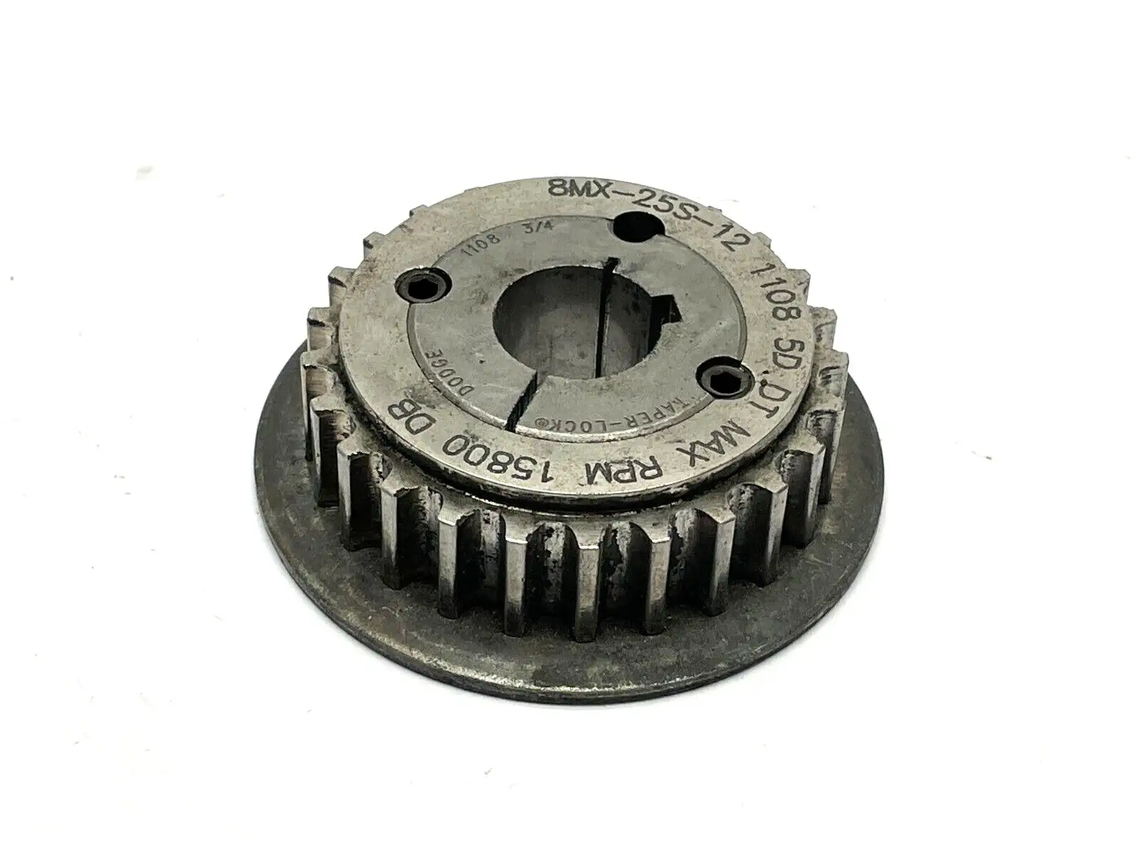 8MX-25S-12 1108 5D DT | Gates Taper-Lock  Poly Chain Sprocket - Used