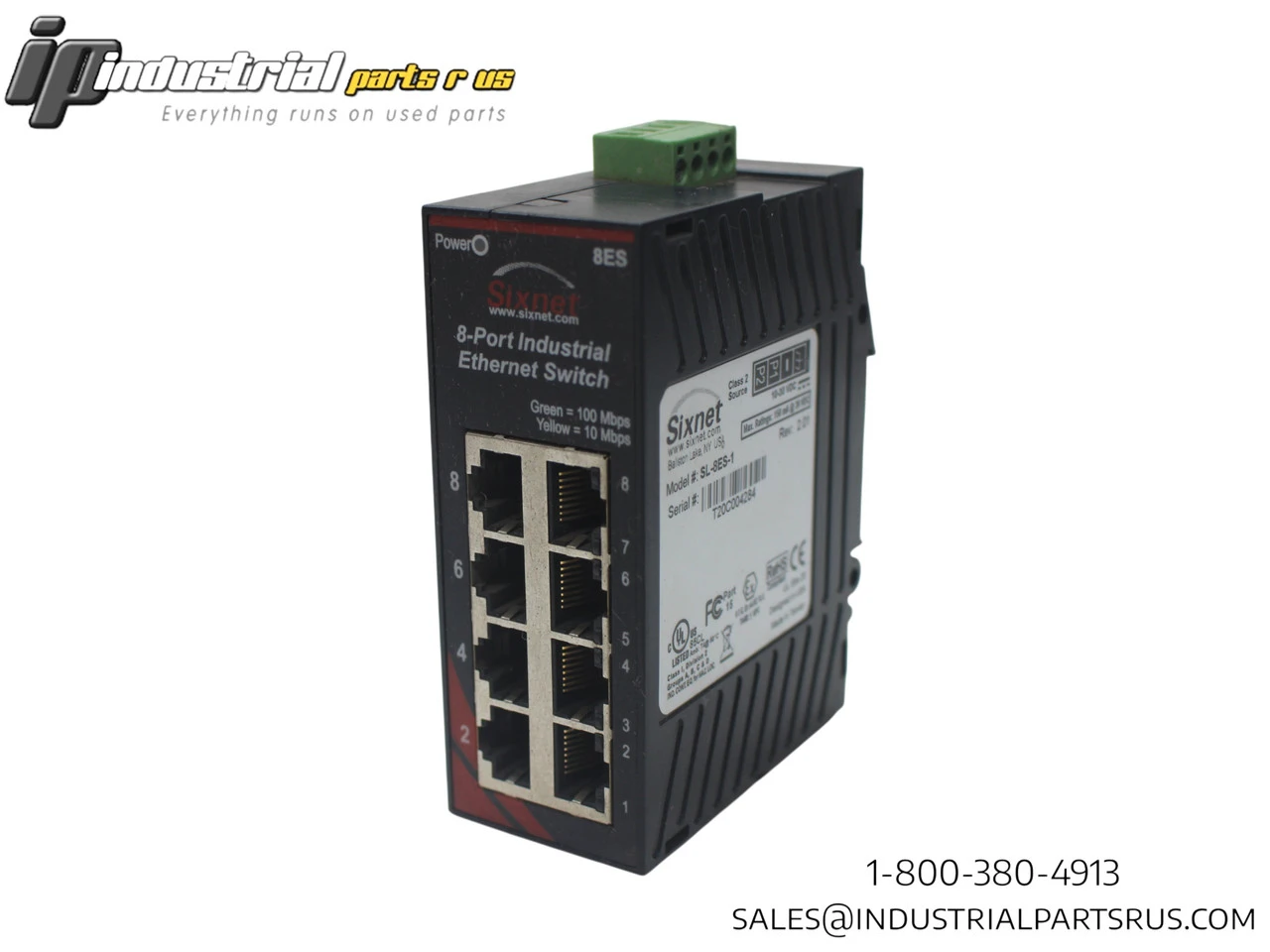 USED SIXNET ETHERNET SWITCH