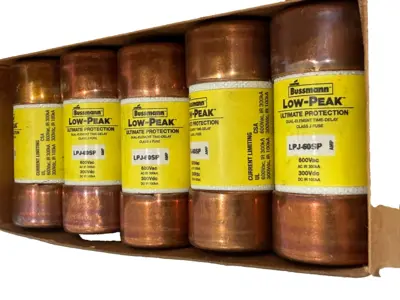 NEW 10 COUNT BUSSMANN LPJ-60SP FUSES LPJ60SP