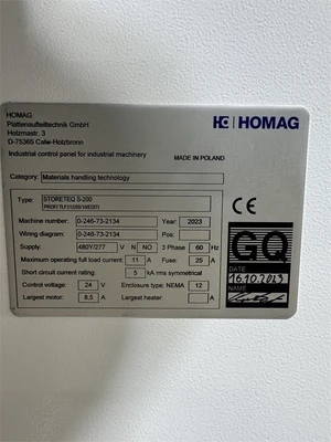 Used 2023 HOMAG "STORETEQ S-200 PROFILINE" Automated Magazine-Storage Texas US | MachineryMax #1488428