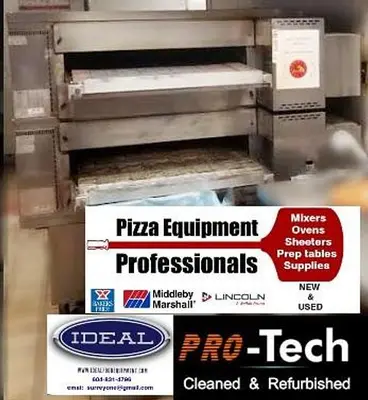 Middleby Marshal PS570 Gas double stacked conveyor pizza ovens