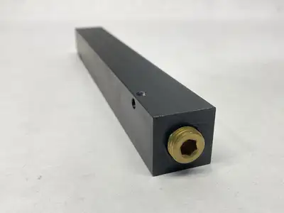 USED POLYCONN PNEUMATIC MANIFOLD 10X 1/4" NPT OUT 3/8"NPT IN