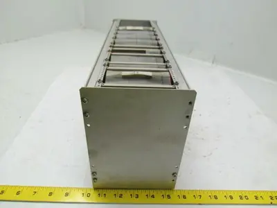 Emhart Warren MeC-022996-6 14" CPU rack w/ boards