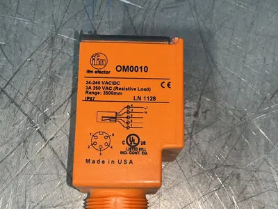 Used IFM ELECTRIC OM0010 Photoelectric Sensors Ohio US | HGR 24 #1326100