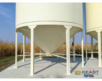Used MERIDIAN 1425 STANDARD - 3462 BUSHELS Hopper Bottom Silos Iowa US | Keast Enterprises #1360507