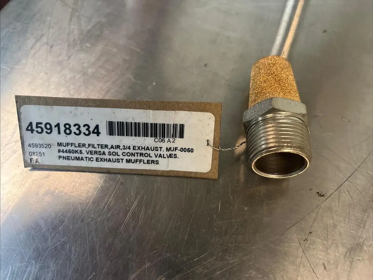 New | in-Stock VERSA MUF-0050 Muffler Equipment Ohio US | Surplus Asset Holdings #1495563