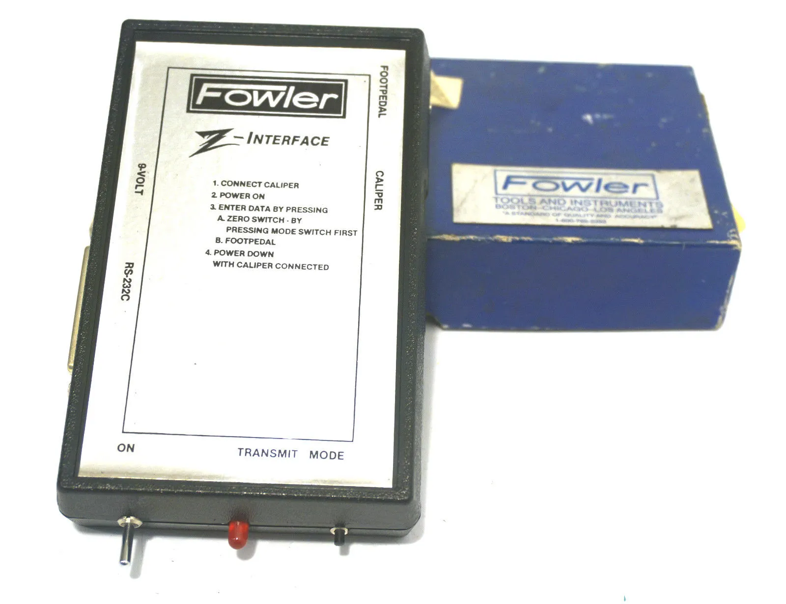 NEW FOWLER RS-232C Z-INTERFACE RS232C