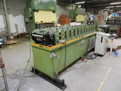 USED DIMECO DECOIL./ STRAIGHT LVD PUNCHPRESS + ROLLFORMING