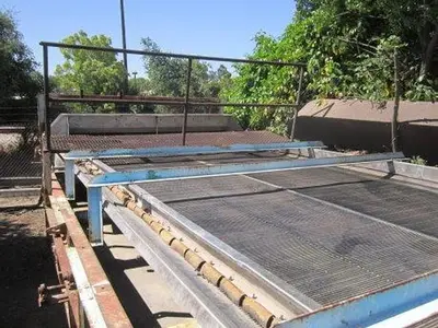 Filter, Belt, Vac, 8' X 24', 316 S/st, Eimco, 25 HP, #Z386602