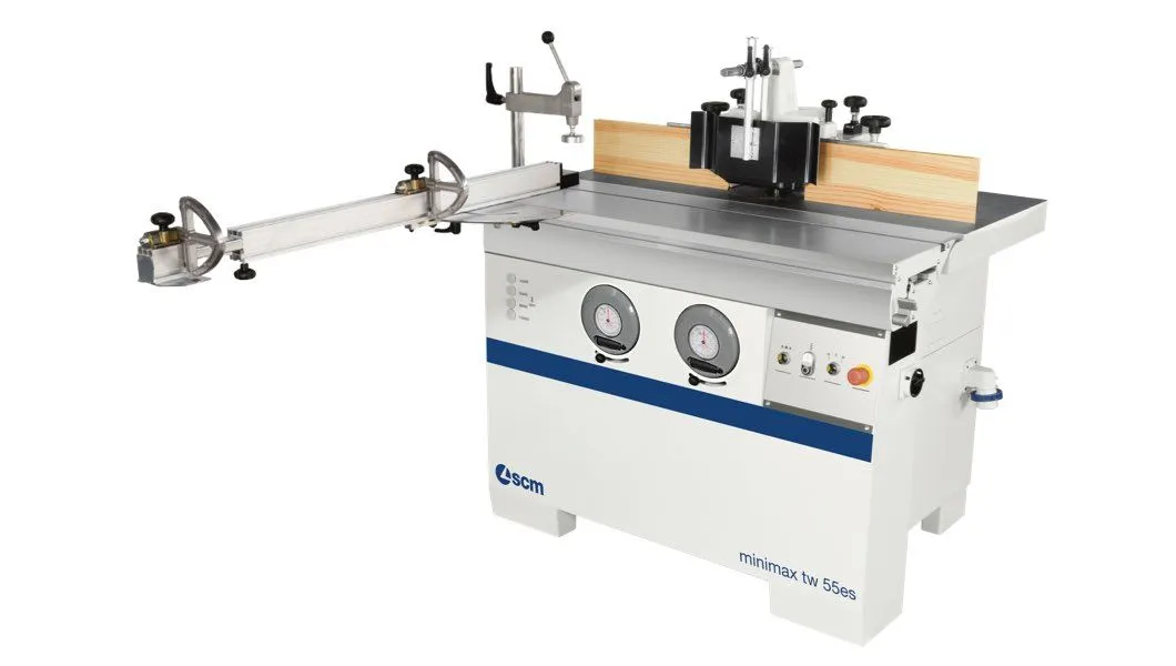 SCM minimax tw 55es Sliding Tilting Shaper (4.8hp 1-Phase or 8hp 3-Phase)