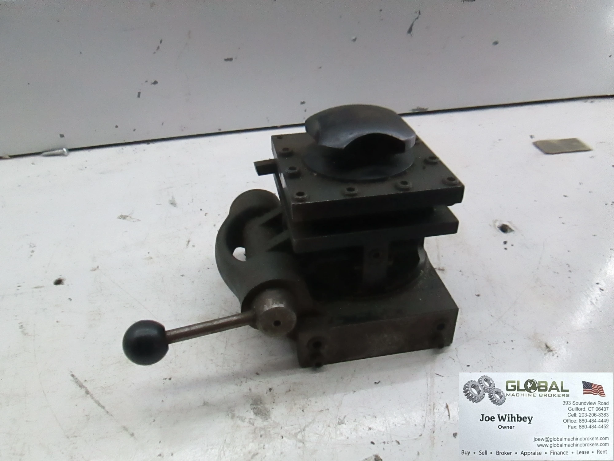 Hardinge Model B 4 Position Precision Lathe Indexing Tool Post