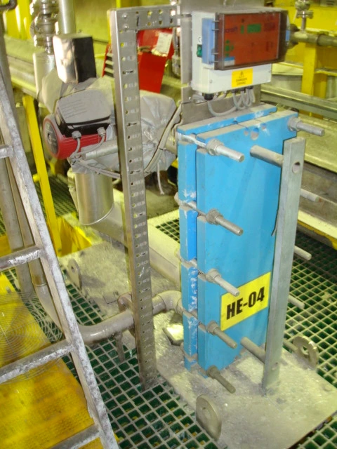 2.1 Sq. M. Rycroft Plate Heat Exchanger