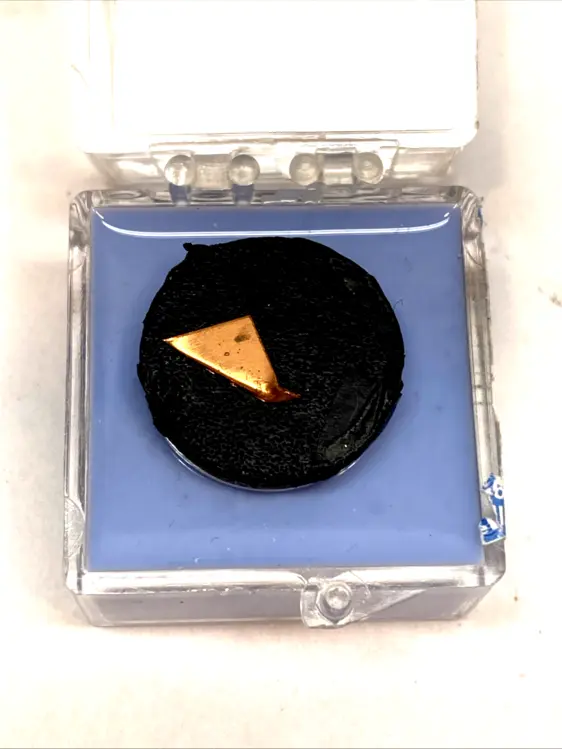 Used TED PELLA SEM GOLD ON CARBON TEST SPECIMEN HIGH RESOLUTION MOUNT F Microscope Accessories Michigan US | Maverick Industrial Sales #1090319