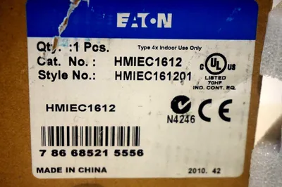 NEW EATON HMIEC1612 I/O MODULE HMIEC161201
