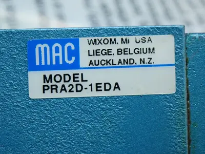 New | in-Stock MAC VALVES PRA2D1EDA Pumps Ohio US | HGR 24 #867470