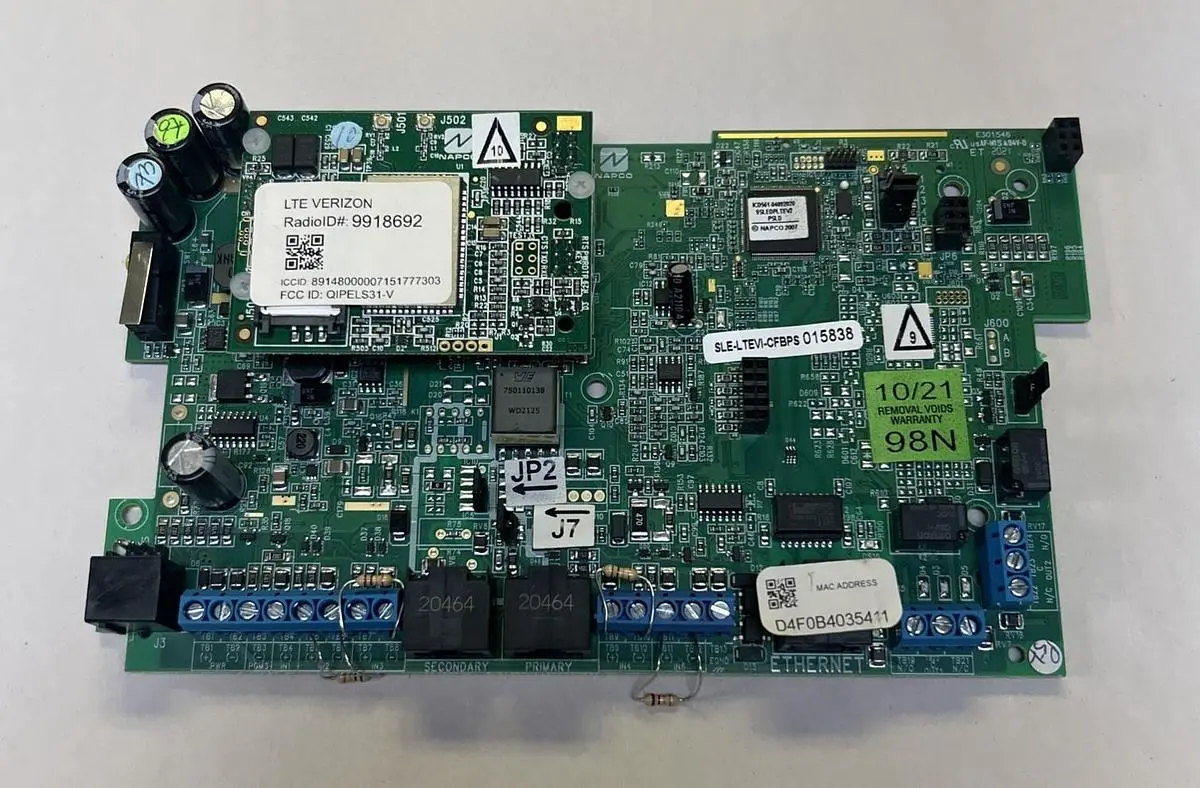 Used NAPCO PC08517B1 Printed Circuit Boards (PCB) Ohio US | Surplus Asset Holdings #1246484