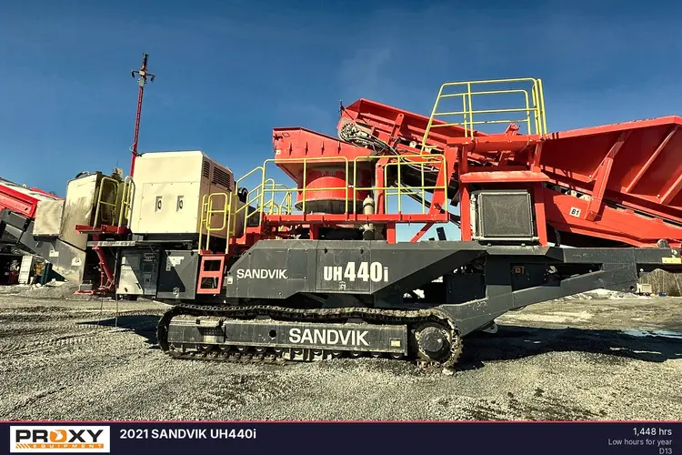 Used 2021 SANDVIK UH440I Cone Crushers Pennsylvania US | Proxy Equipment #1385410