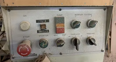 USED MACCHIA FLUTING MACHINE