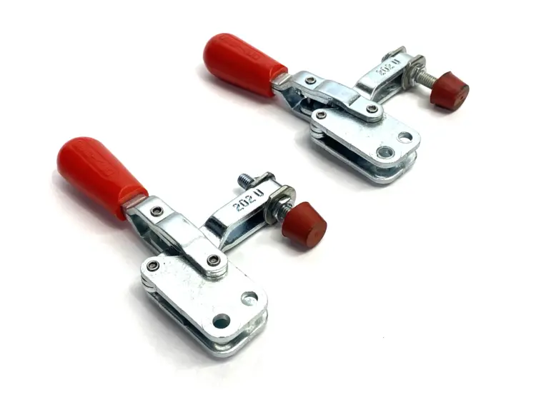 Used DESTACO Vertical Hold-Down Toggle Locking Clamp 200lb Capacity LOT OF 2 Clamps Michigan US | Maverick Industrial Sales #1400864